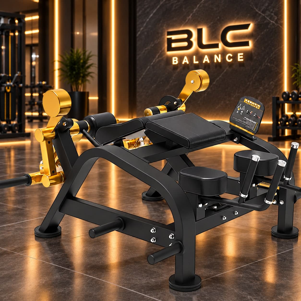 BLC Alternate Leg Curl, plate loaded